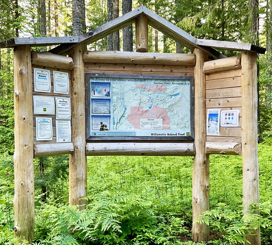 kiosk sign graphic